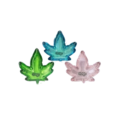 Chongz Leaf Shaped Glass Ashtray