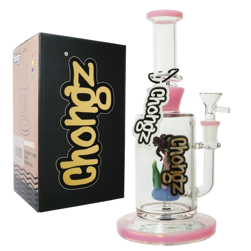 Chongz 23.5cm "Duncan Thickett" Glass Waterpipe