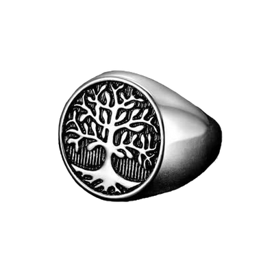 Tree of Life Signet Ring