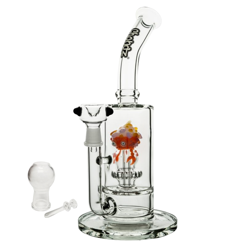 Chongz “Strawberry” 30cm 2 system waterpipe - red