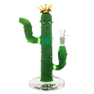 Chongz 30cm “Cactus Mike” Jade Green Waterpipe