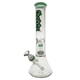 Chongz Glass “warning bell” 5mm 35cm Milk Green Waterpipe
